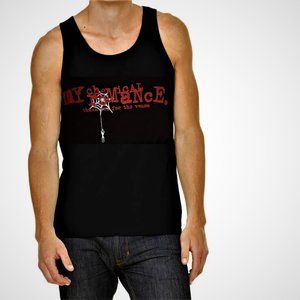 My Chemical Romance Thank You For The Venom emo rock Official Tank Top L NWT